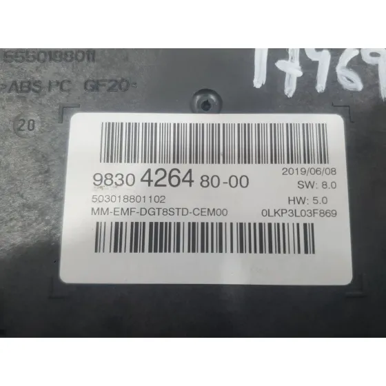 Sistema Navegacion Gps para Citroën C5 Aircross (Ac_, Aj_, Ar_, A4_)