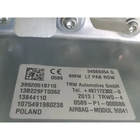 Kit Airbag para Bmw 3 (F30, F80)