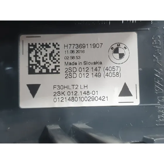 Piloto Trasero Izquierdo Interior para Bmw 3 (F30, F80)