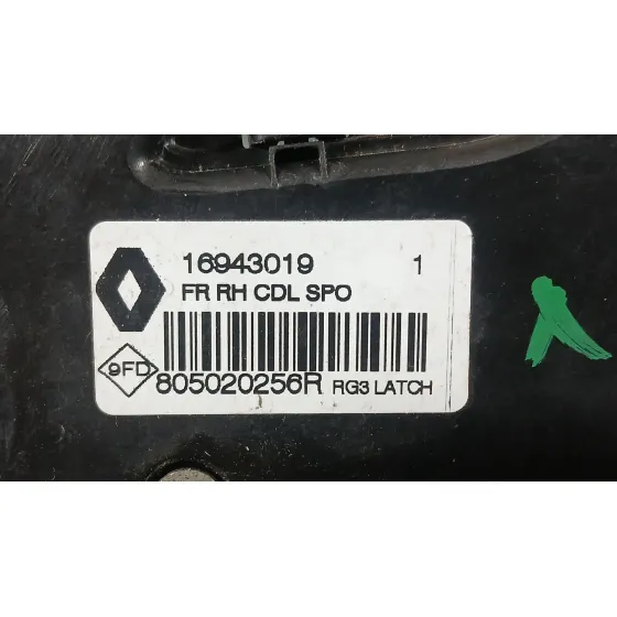 Cerradura Puerta Delantera Derecha para Renault Megane Iv Hatchback (B9A/M/N_)