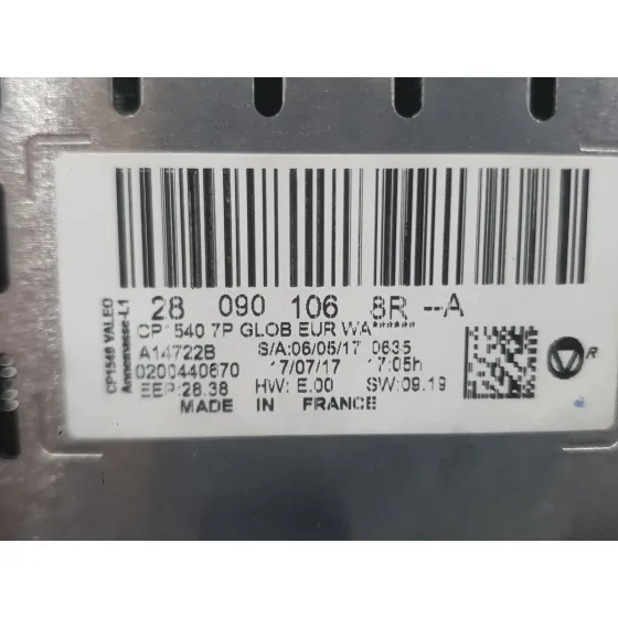 Sistema Navegacion Gps para Renault Megane Iv Hatchback (B9A/M/N_)