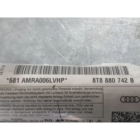 Airbag Cortina Delantero Derecho para Audi A5 Sportback (8Ta)