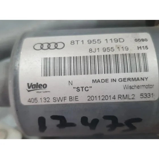 Motor Limpia Delantero para Audi A5 Sportback (8Ta)