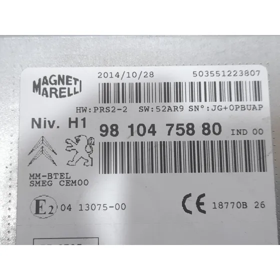 Sistema Audio / Radio para Peugeot 308
