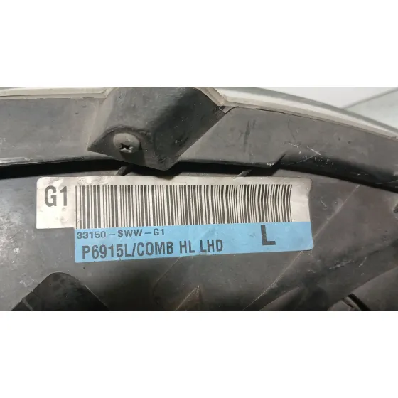 Faro Izquierdo para Honda Cr-V Iii (Re_)