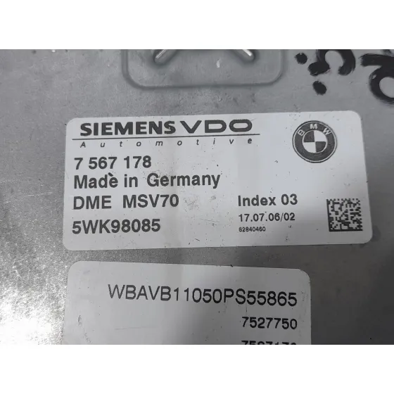 Centralita Motor Uce para Bmw 3 (E90)