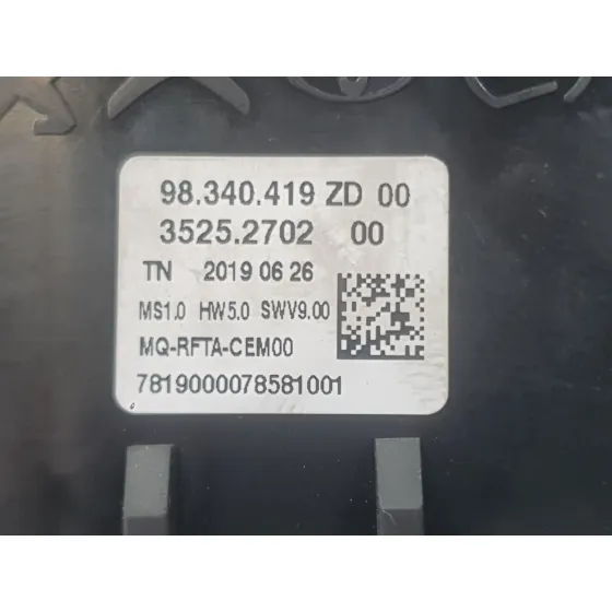Mando Climatizador para Citroën Berlingo (Er_, Ec_)