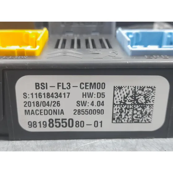 Caja Reles / Fusibles para Peugeot 3008