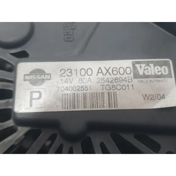 Alternador para Nissan Micra Iii (K12)