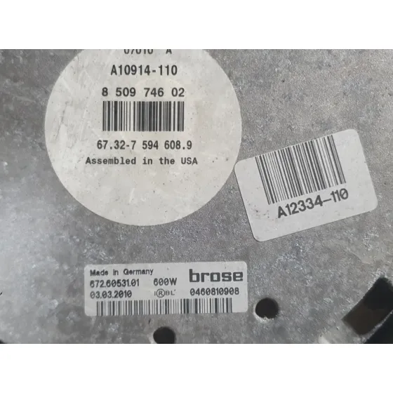 Electroventilador para Bmw X5 (E70)