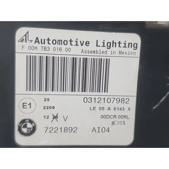Faro Derecho para Bmw X5 (E70)