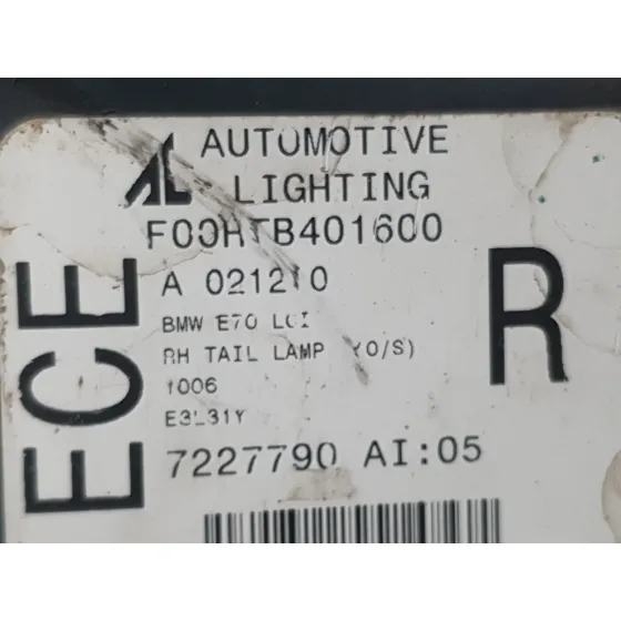 Piloto Trasero Derecho Exterior para Bmw X5 (E70)