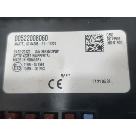 Caja Reles / Fusibles para Fiat 500E (332_)