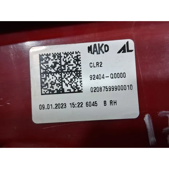 Piloto Trasero Derecho Interior para Hyundai I20 Iii (Bc3, Bi3)