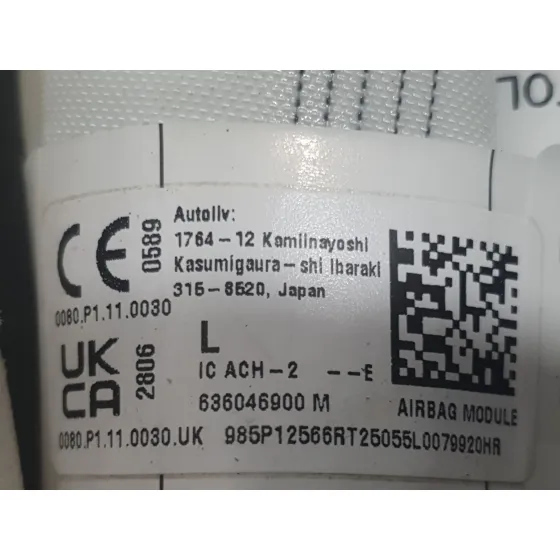 Airbag Cortina Delantero Izquierdo para Mitsubishi Colt