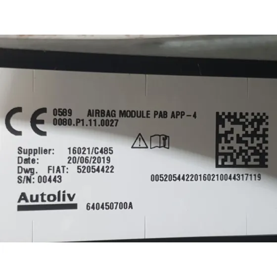 Kit Airbag para Fiat 500 (312_)