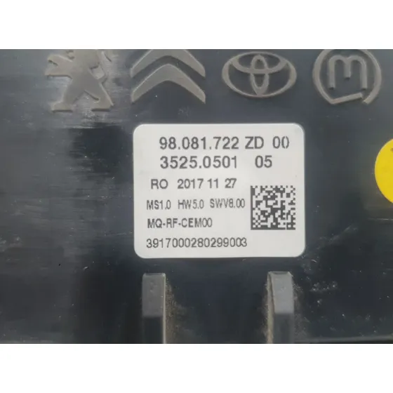 Mando Climatizador para Citroën Jumpy Iii Furgoneta (V_)