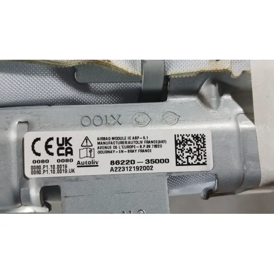 Airbag Cortina Delantero Derecho para Ssangyong Tivoli
