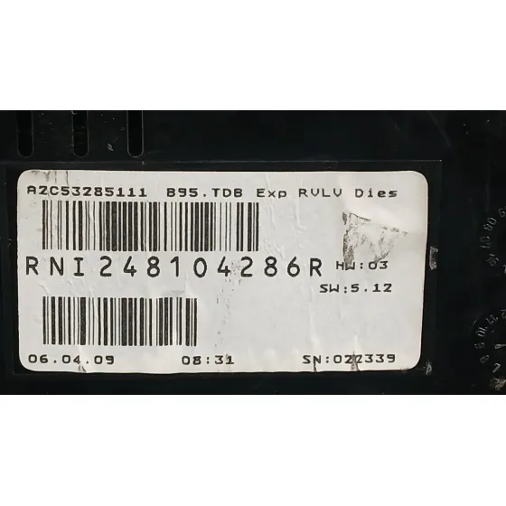 Cuadro Instrumentos para Renault Megane Iii Hatchback (Bz0/1_, B3_)