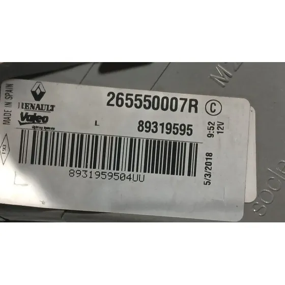Piloto Trasero Izquierdo Interior para Renault Megane Iii Hatchback (Bz0/1_, B3_)