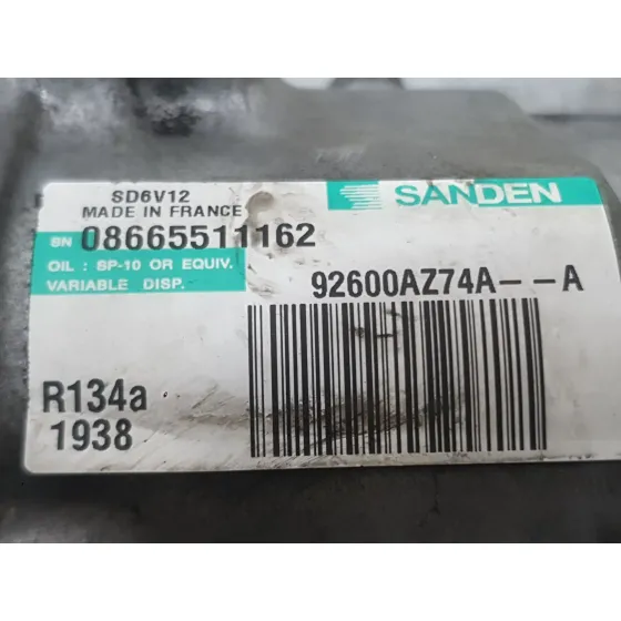 Compresor Aire Acondicionado para Nissan Note (E12)