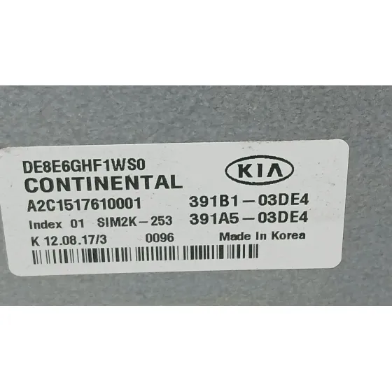Centralita Motor Uce para Kia Niro I (De)