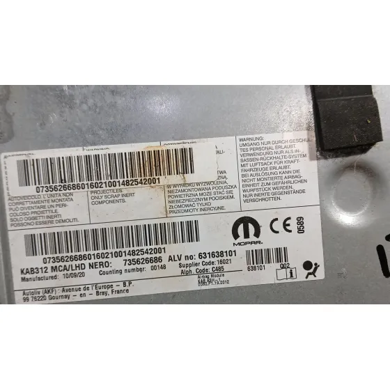 Kit Airbag para Fiat 500 (312_)