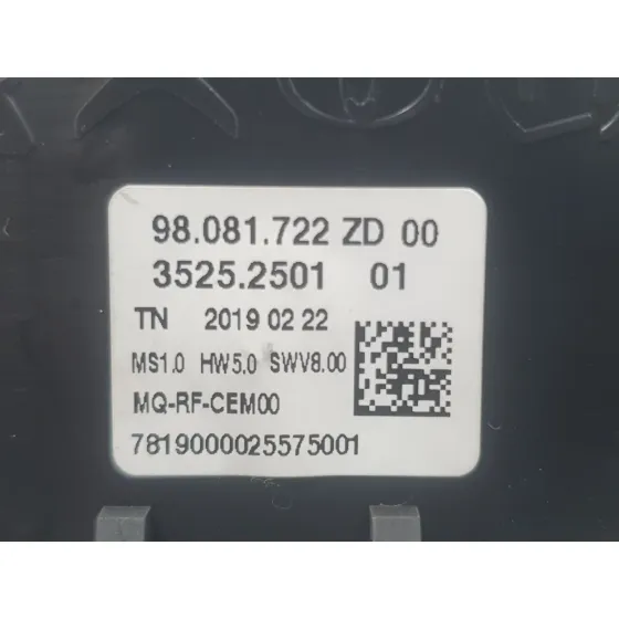 Mando Calefaccion / Aire Acondicionado para Citroën Berlingo Furgoneta/Monovolumen (K9)