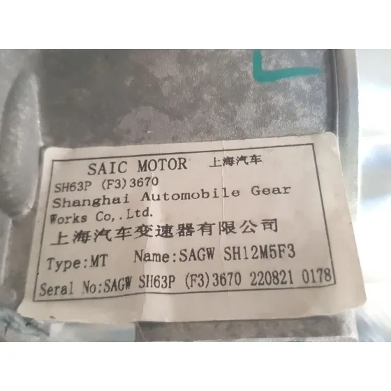 Caja Cambios para Mg Zs Suv (Azs1)
