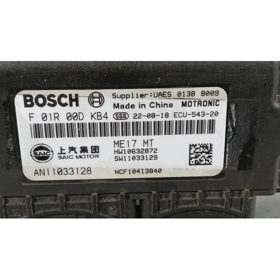 Centralita Motor Uce para Mg Zs Suv (Azs1)
