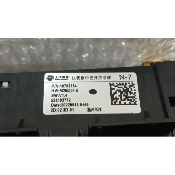 Mando Climatizador para Mg Zs Suv (Azs1)