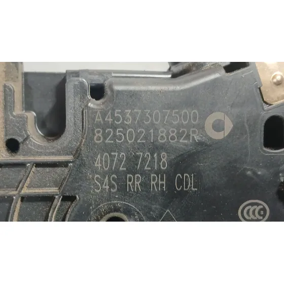 Cerradura Puerta Trasera Derecha para Smart Forfour Hatchback (453)