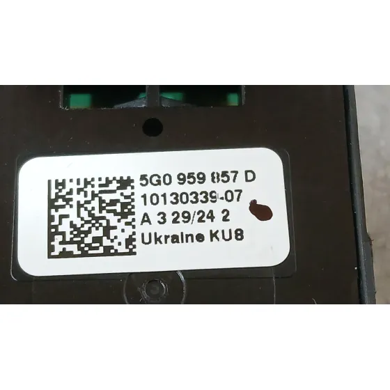 Mando Elevalunas Delantero Izquierdo para Skoda Fabia Iv (Pj3)