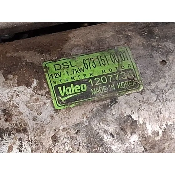Motor Arranque para Ssangyong Tivoli