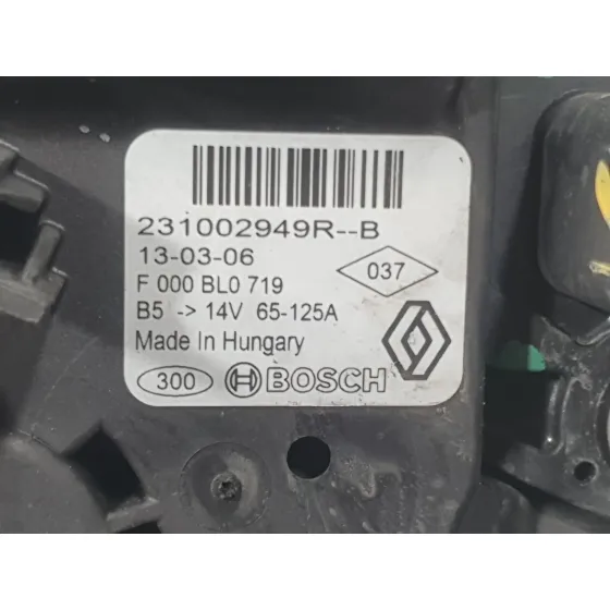Alternador para Dacia Lodgy (Js_)