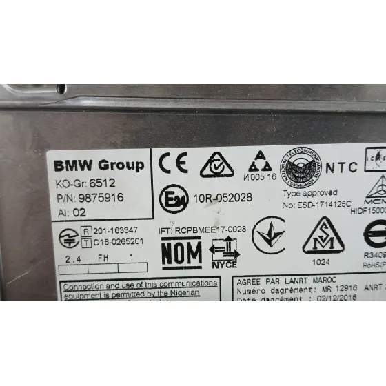 Sistema Audio / Radio Cd para Bmw 2 Active Tourer (F45)