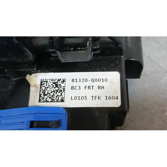 Cerradura Puerta Delantera Derecha para Hyundai I20 Iii (Bc3, Bi3)