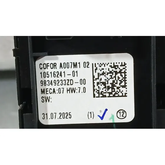 Mando Elevalunas Delantero Izquierdo para Peugeot 208 Ii (Ub_, Up_, Uw_, Uj_)
