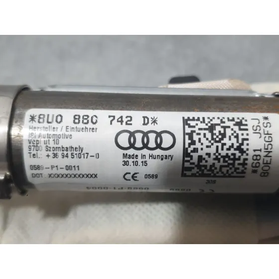 Airbag Cortina Delantero Derecho para Audi Q3 (8Ub, 8Ug)