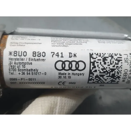 Airbag Cortina Delantero Izquierdo para Audi Q3 (8Ub, 8Ug)