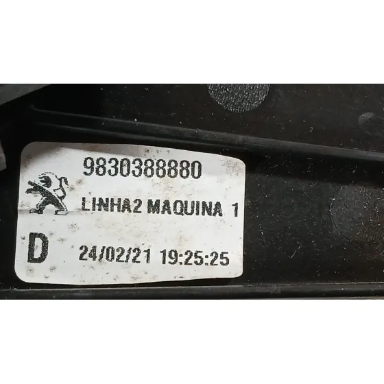 Elevalunas Trasero Derecho para Peugeot 3008 Ii Suv (Mc_, Mr_, Mj_, M4_)
