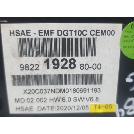 Sistema Navegacion Gps para Peugeot 3008 Ii Suv (Mc_, Mr_, Mj_, M4_)