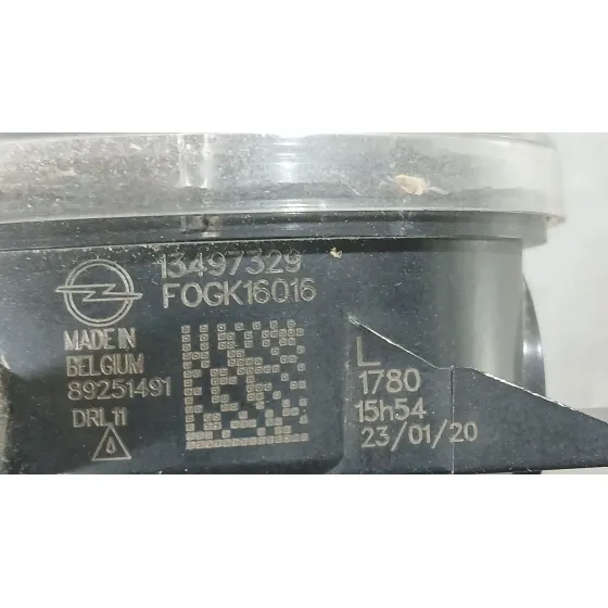 Faro Antiniebla Izquierdo para Opel Corsa F (P2Jo)