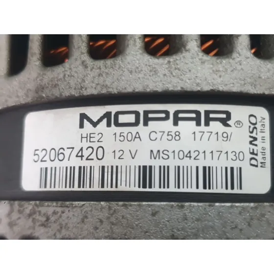 Alternador para Jeep Renegade Suv (Bu, B1, Bv)
