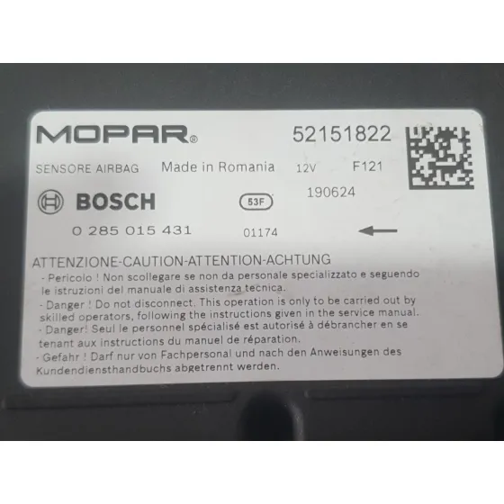 Kit Airbag para Jeep Renegade Suv (Bu, B1, Bv)