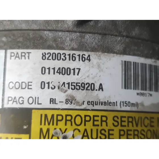 Compresor Aire Acondicionado para Renault Megane Ii (Bm0/1_, Cm0/1_)
