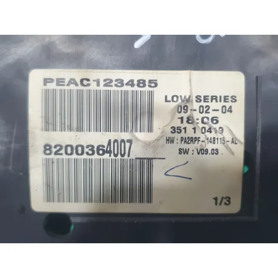 Cuadro Instrumentos para Renault Megane Ii (Bm0/1_, Cm0/1_)