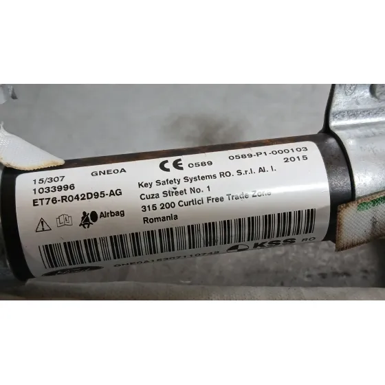 Airbag Cortina Delantero Izquierdo para Ford Tourneo Courier B460 Monospace