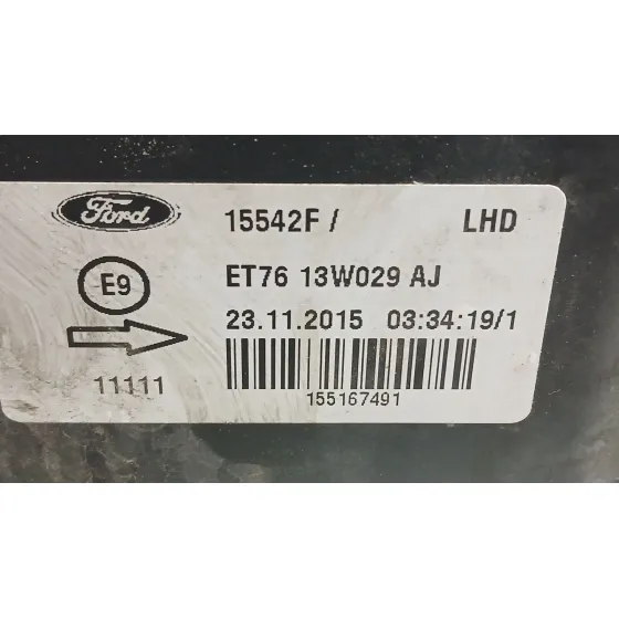 Faro Derecho para Ford Tourneo Courier B460 Monospace