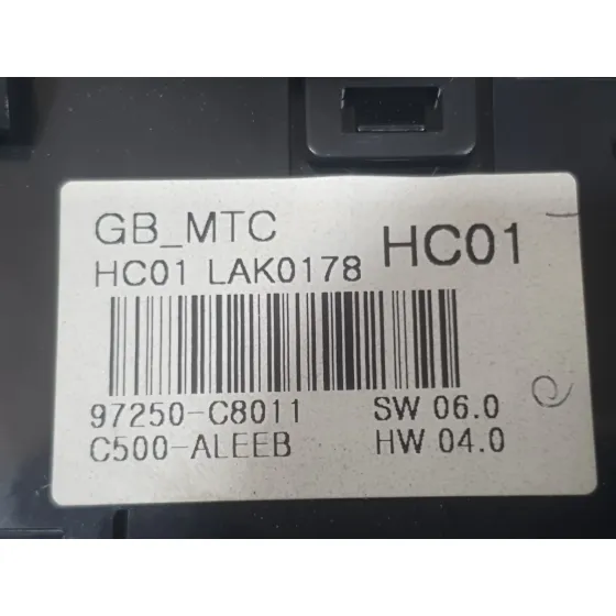 Mando Calefaccion / Aire Acondicionado para Hyundai I20 Ii (Gb, Ib)